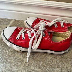 Converse Red Sneakers